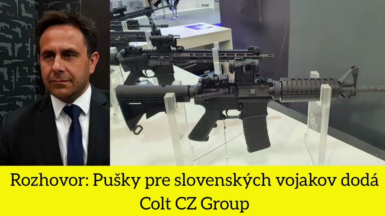 Rozhovor: Pušky pre slovenských vojakov dodá Colt CZ Group