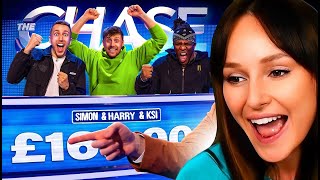 Freya Reacts to THE CHASE: SIDEMEN EDITION