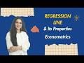 Regression Line and Its Properties (Econometrics)