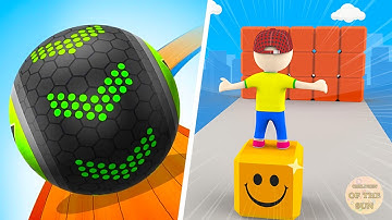 Going Balls | Cube Surfer - All Level Gameplay Android, iOS