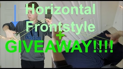 Horizontal Frontstyle YoYo Combo Tutorial + Giveaway Results