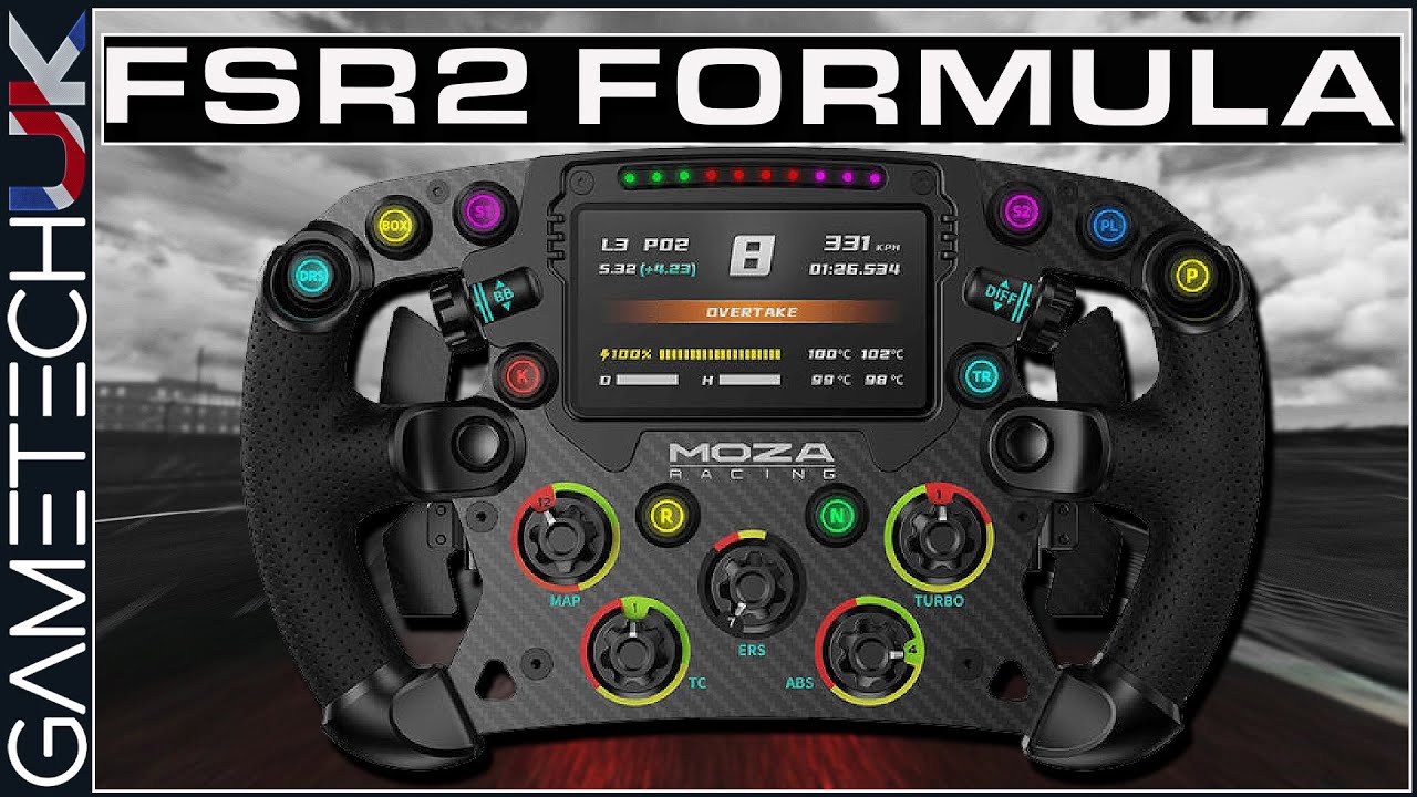 Is The Moza FSR2 With A Touch Screen The Ultimate Formula Steering ...
