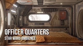 Rebel Officer's Quarters | Star Wars Ambience | Base Ambience, Sleep Aid, Quiet Radio
