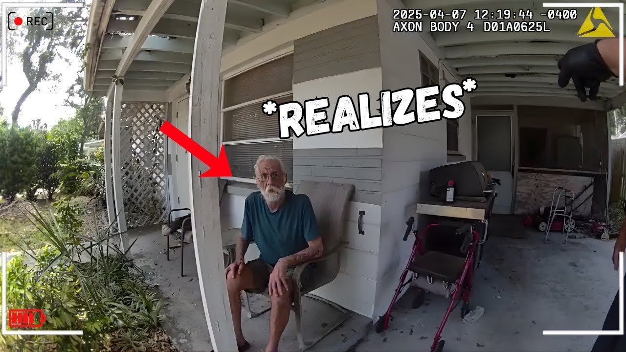67-Year-Old Realizes Police Found His Secret After Welfare Check - YouTube