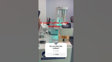#robotcoffee ☕🤖 Weekend treat! Nothing like a perfectly brewed cup of coffee – made by a robot