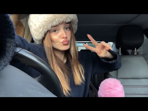 ASMR DANS MA VOITURE🏎️☁️ (asmr in car - MaevASSR) 
