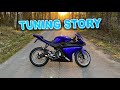 Yamaha YZF R-125 | Tuning Story + Crash Video