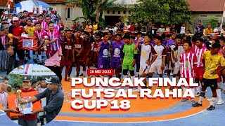 Momen Penyerahan Piala kepada Finalis Futsal Rahia Cup 18 || 28 Mei 20222