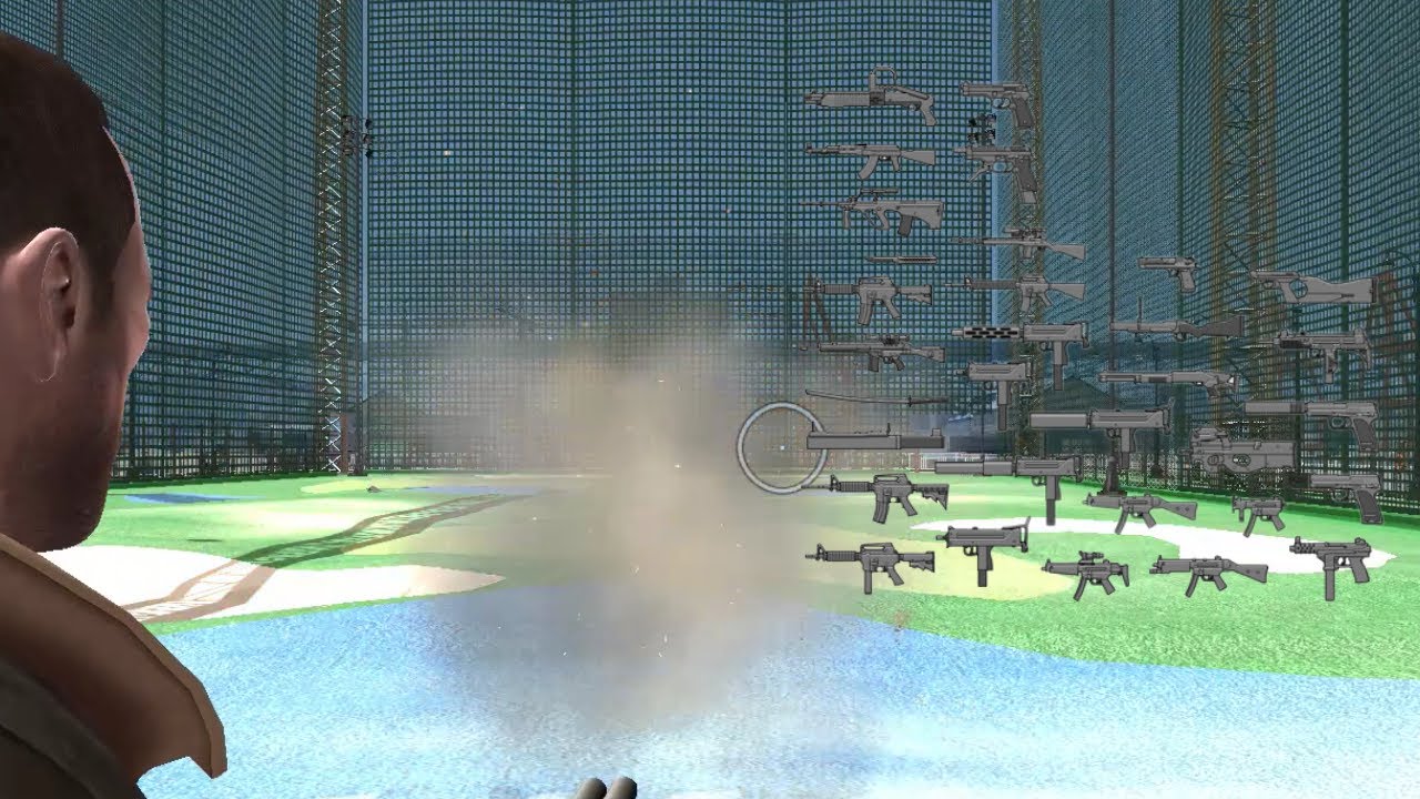 All Weapons and Sounds in GTA IV: The Actual Complete Edition in 58 seconds