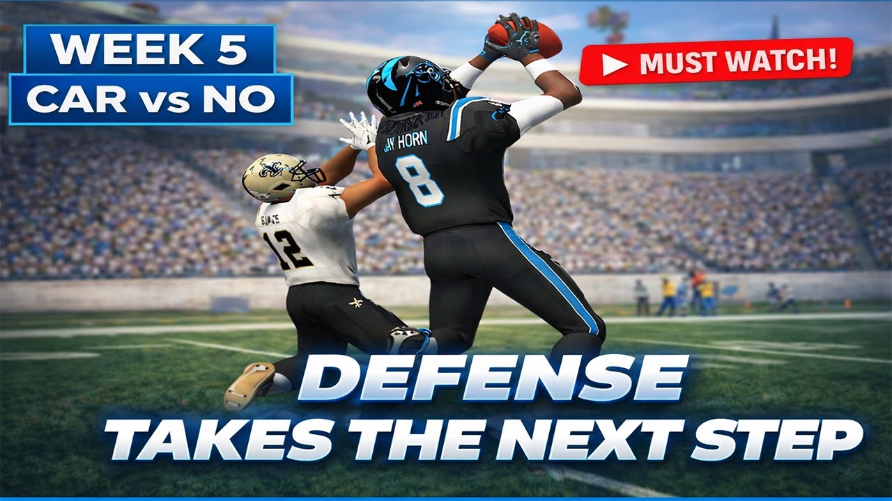 Смогут ли «Пантеры» продолжить свою победную серию? 5-я неделя, матч против «Сэйнтс».