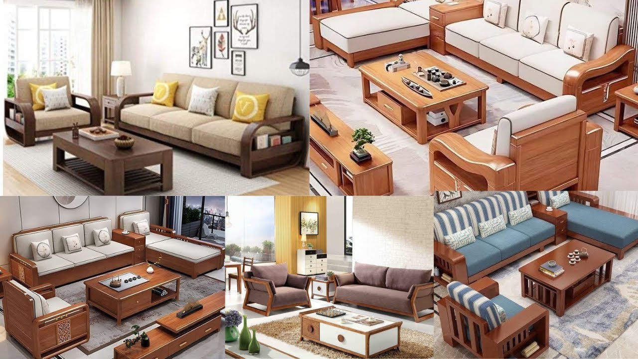 Latest Wooden set sofa designs||sofa designs for livingrooms||sofa set ...