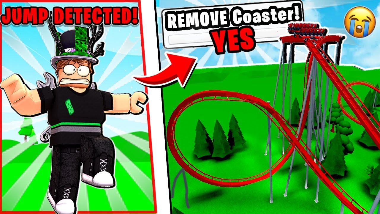 Theme Park Tycoon 2 BUT you CAN'T Jump...