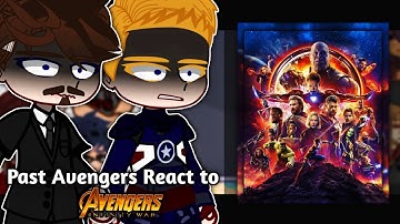 Past Avengers React to Infinity War | Part 1 | Gacha react