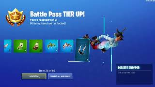 Claiming all of the OG Pass in Fortnite, How satisfying is this!