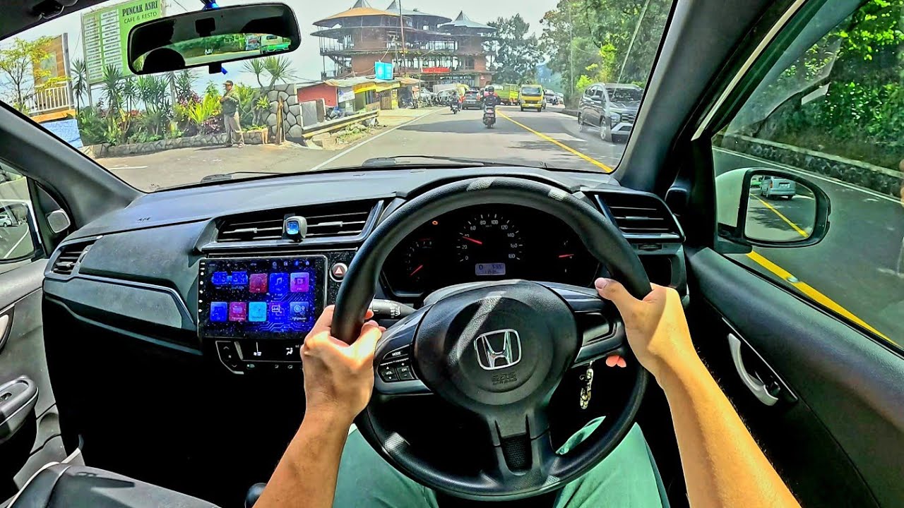 POV Drive Around | PEGUNUNGAN PUNCAK PASS PASCA PENGGUSURAN | HONDA BRIO RS 1.2 CVT 2017 (ASMR)