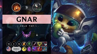 Gnar Top vs Skarner - NA Master Patch 14.9