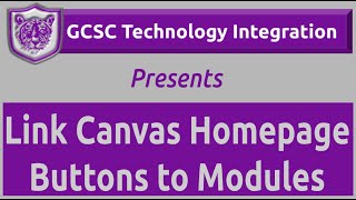 Famous Link Canvas Homepage Buttons Modules Profile