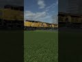 Union Pacific Mix Freight Train Hits Pickup Truck in Jacksonville Texas Roblox (Remake)