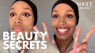 Ikram Abdi Omar dévoile sa routine beauté express pour aller en soirée | Vogue France