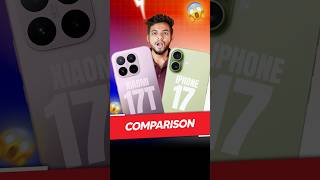 Xiaomi 17T vs iPhone 17 - Which is faster? 👀📲 | #xiaomi17t #iphone17 #comparison #smartphone