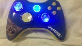 SeaNanners Cat Xbox 360 Custom Controller