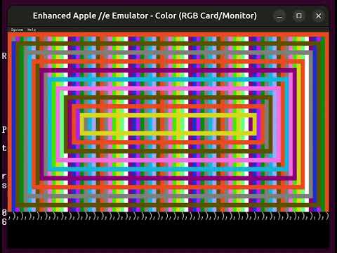 Apple II Double Lo-Res Graphics Extension Library