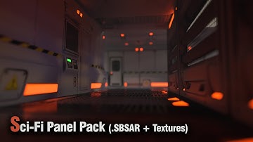 Sci Fi Panel Pack (marmoset toolbag)