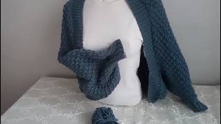 Yeni̇ Proje Kollu Örgü Etol Şal Modeli̇n Tari̇fi̇