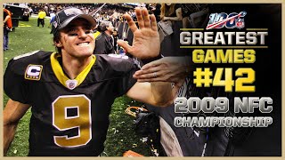 Information NFL 100 Greatest Games | #42 | Saints vs Vikings 2009 NFC Championship Update