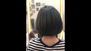 Hưỡng dẫn kỹ thuật cắt bài bob cụp tự nhiên.#DươngQuốcThiên Hair Academy