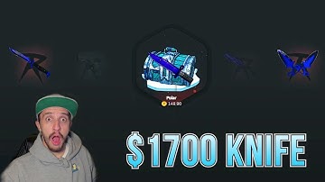 INSANE! $1700 Knife Hit on CSGOROLL!