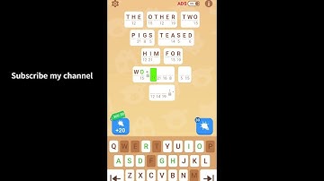 Cryptogram The Three Little Pigs Event Chapter 2 Level 7 Answers