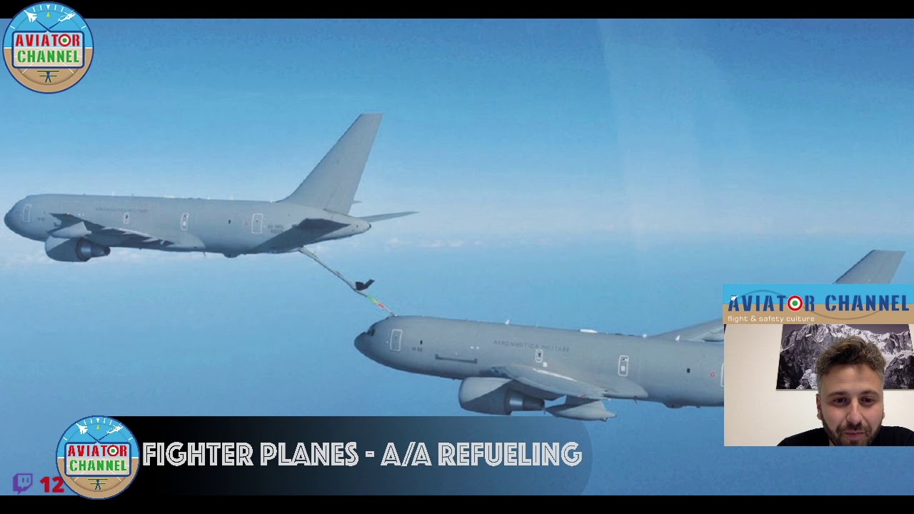 Rifornimento In Volo Il Punto Di Vista Del Tanker Air To Air Refueling Tanker Point Of View Youtube