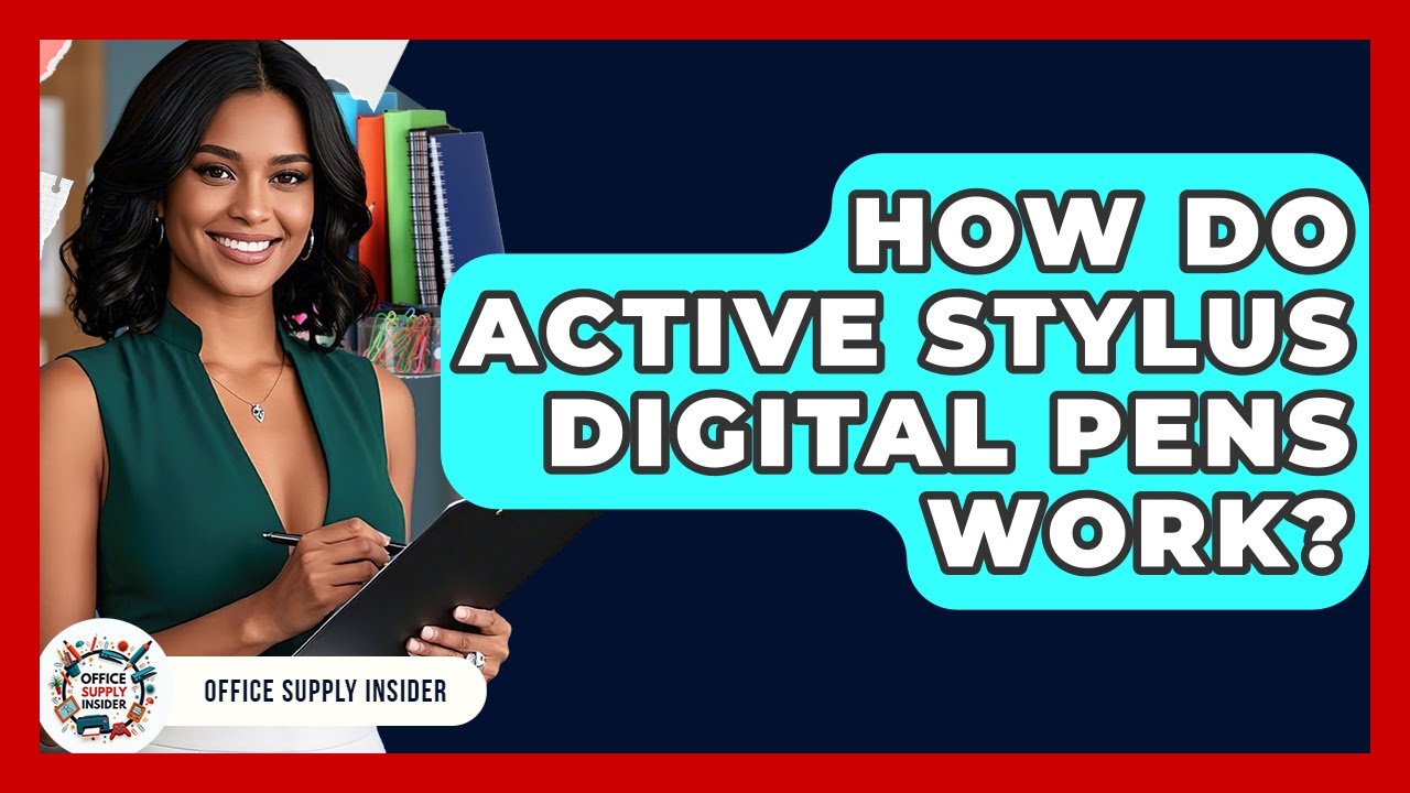 How Do Active Stylus Digital Pens Work? - Office Supply Insider