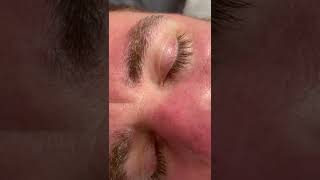 Biggest eyebrow flake ever!