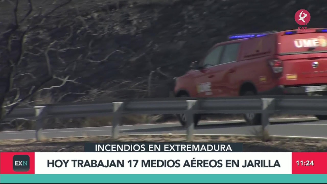 Incendios forestales en Extremadura