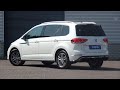 Volkswagen NEW Touran R-line in 4K 2019 Oryx White 17 inch Salvador walk around & detail inside