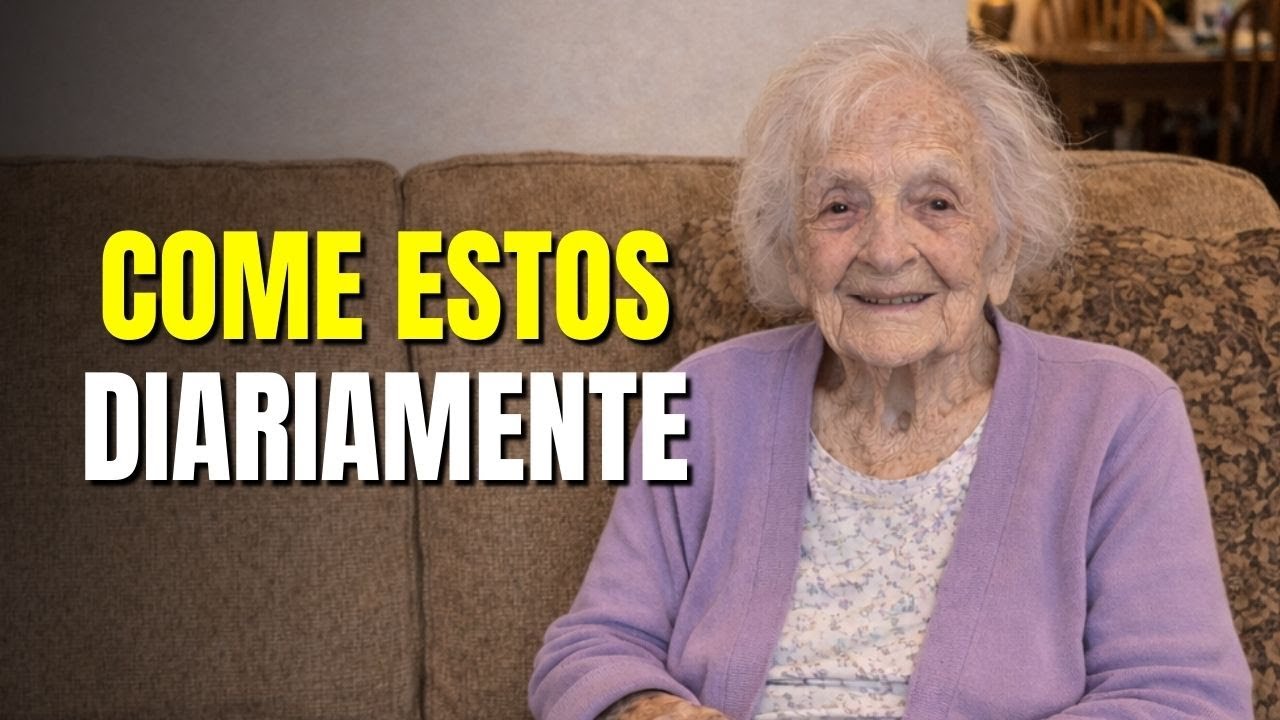 Tengo 104 años... 7 alimentos que comí todos los días por 80 años (estoy más sano que los de 60)