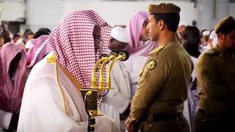 "إن تعذبهم فإنهم عبادك وإن تغفر لهم فإنك أنت العزيز الحكيم"♥تلاوه مؤثره جدا الشيخ الشريم ♡بدون حقوق♥