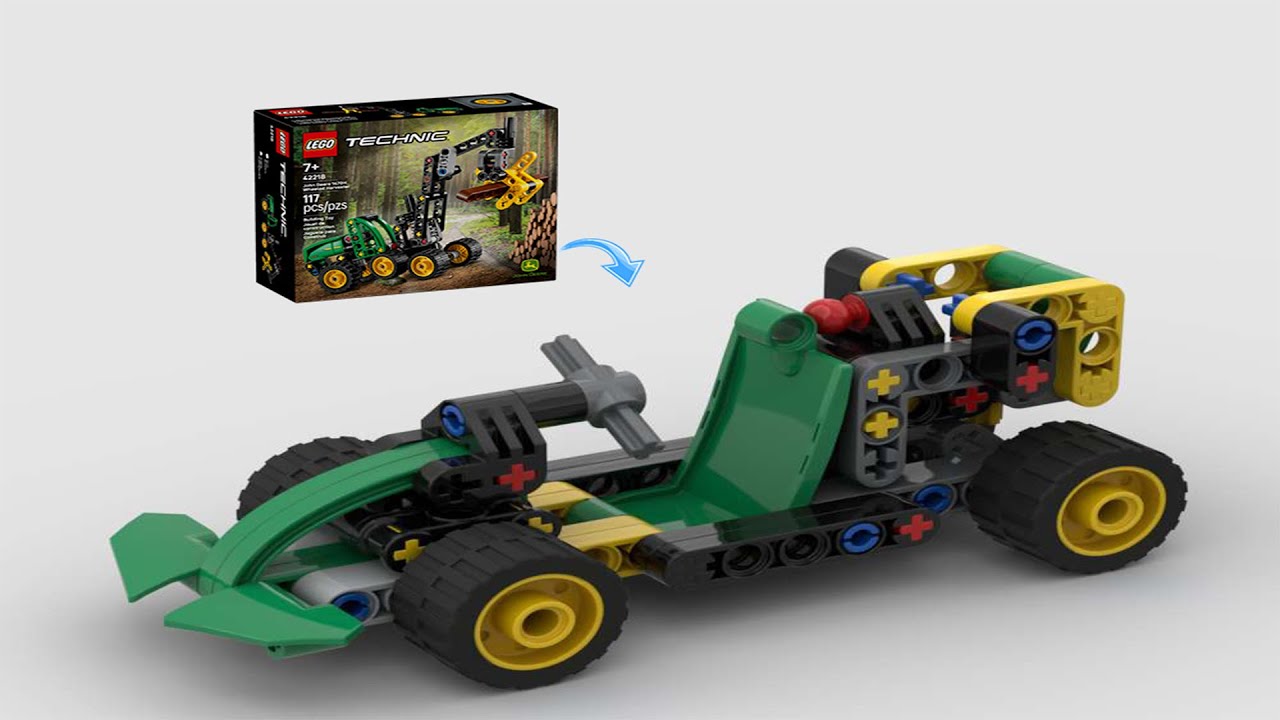LEGO Technic GoKart 42218 Alternate Build.