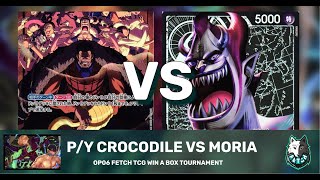 Gecko Moria VS PY Crocodile | Win-a-Box Tournament | One Piece TCG | OP06 Gameplay