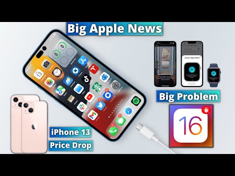 Big Apple News, iOS 16, iPhone 14, iPhone 15, iPhone 13 Price Drop & Apple Watch Series 8