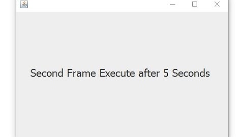 Java Timer - How to Execute a Method of Certain Time - Intact Abode