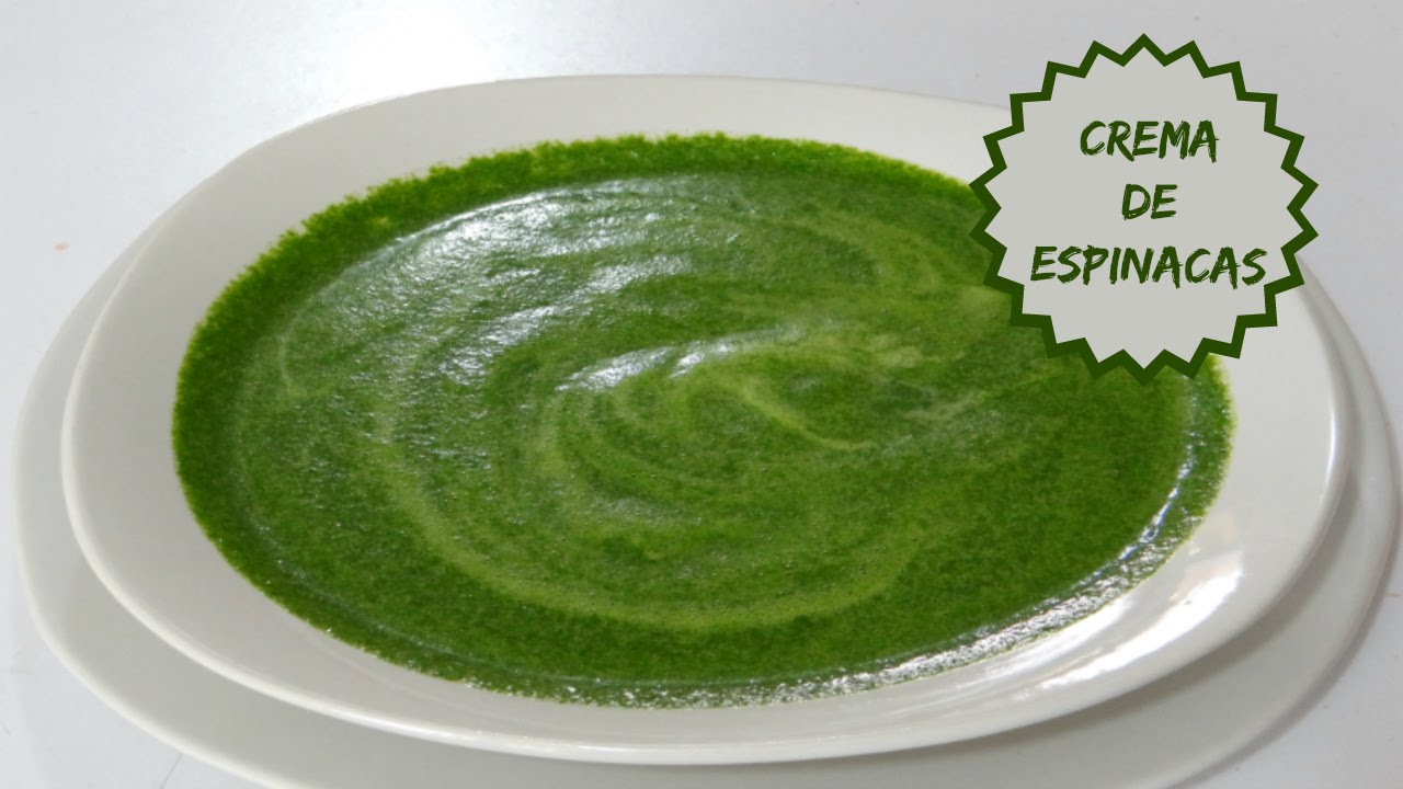 CREMA DE ESPINACAS