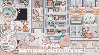 °❀⋆.ೃ࿔🎀FREE AESTHETIC NATURAL CHIC HOUSE BUILD🏡°❀⋆.ೃ࿔ | AVATAR WORLD #pazu #avatarworldgame