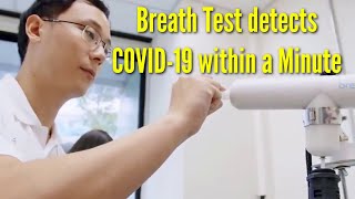 60-second breath test to detect COVID-19 | Breathonix