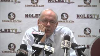 Jim Boeheim at Florida State Postgame