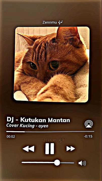 DJ - Kutukan Mantan Cover Kucing - Oyen #jedagjedug #oyen #djkutukanmantan #minecraftshorts #shorts