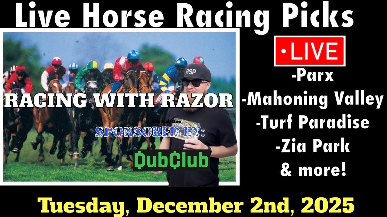 LIVE Horse Racing | Parx | Mahoning Valley | Turf Paradise | Zia Park ...
