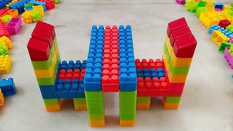 Satisfying DIY Table ,Chair/ASMR Building Blocks/block game#lego #asmr#asmrsounds#buildingblocks